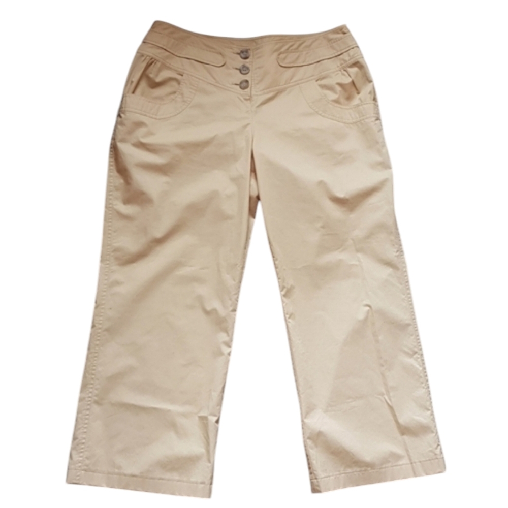 SZ16 100% Cotton Wide Leg Yellow Bianca Nygard Button Fly